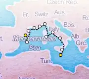 10 Night Valletta to Barcelona cruise