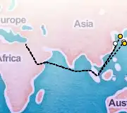 6 Night Kagoshima to Seoul cruise