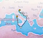 7 Night Rome to Trieste cruise