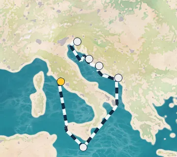 7 Night Rome to Trieste cruise