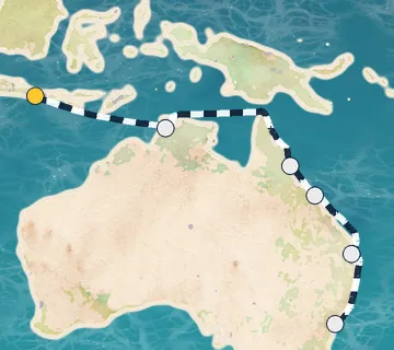 14 Night Benoa to Sydney cruise