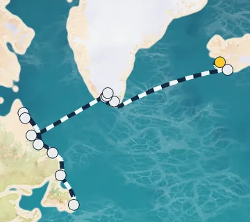 15 Night Reykjavik to St. John's, Newfoundland cruise