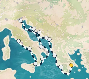 14 Night Athens to Rome cruise