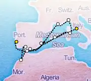 14 Night Lisbon to Rome cruise