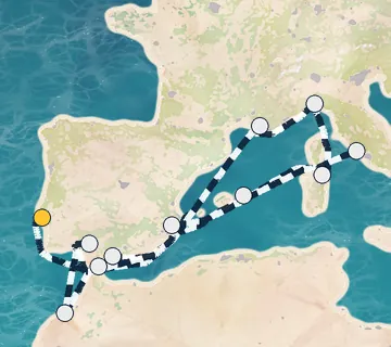 14 Night Lisbon to Rome cruise