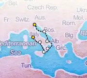 7 Night Venice to Rome cruise