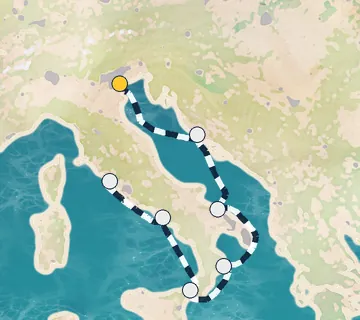 7 Night Venice to Rome cruise