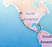 19 Night Seattle to Miami cruise