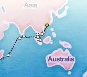 46 Night Hong Kong to Barcelona cruise