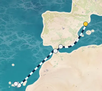 7 Night Barcelona to Tenerife cruise