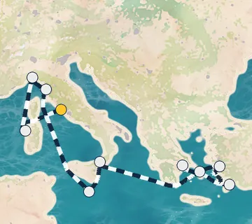 11 Night Rome to Athens cruise
