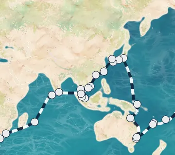 100 Night San Francisco to Rome cruise
