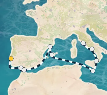 11 Night Lisbon to Rome cruise