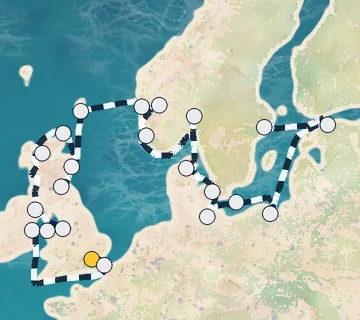 28 Night Greenwich to Stockholm cruise