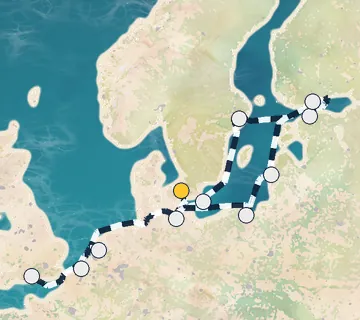 14 Night Copenhagen to London cruise