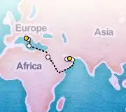 18 Night Dubai to Rome cruise