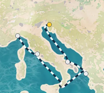 5 Night Trieste to Savona cruise