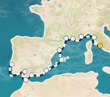 14 Night Rome to Lisbon cruise