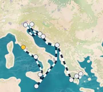 14 Night Rome to Athens cruise