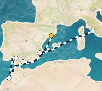 7 Night Barcelona to Rome cruise
