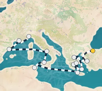 14 Night Istanbul to Savona cruise