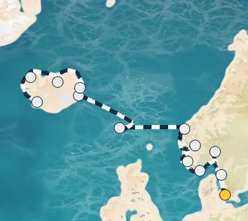 13 Night Copenhagen to Reykjavik cruise