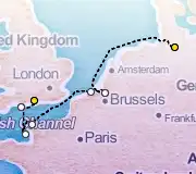 7 Night London to Hamburg cruise