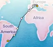 28 Night Rome to Buenos Aires cruise