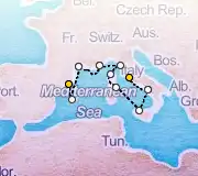 9 Night Rome to Barcelona cruise