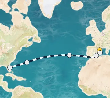 13 Night Barcelona to Port Canaveral cruise