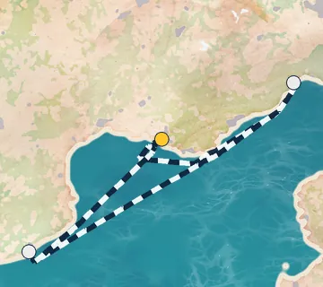 4 Night Marseille to Marseille cruise