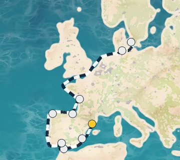 11 Night Barcelona to Copenhagen cruise