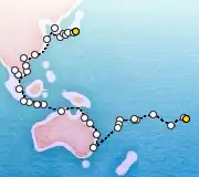 61 Night Papeete to Tokyo cruise