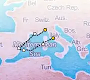 6 Night Portofino to Rome cruise