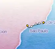 6 Night Sao Paolo to Paranagua cruise