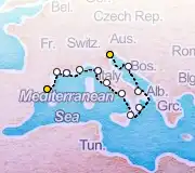 14 Night Barcelona to Venice cruise
