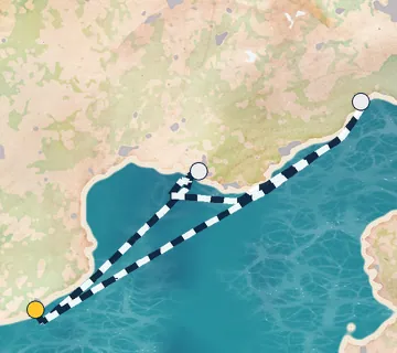 3 Night Barcelona to Barcelona cruise