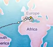 25 Night Rome to Miami cruise