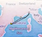 3 Night Barcelona to Barcelona cruise