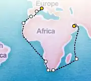 35 Night Abu Dhabi to Portofino cruise