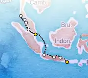 12 Night Singapore to Benoa cruise