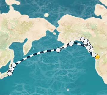 34 Night Vancouver to Tokyo cruise