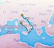 7 Night Rome to Venice cruise