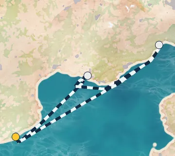 3 Night Barcelona to Barcelona cruise