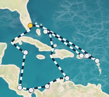 21 Night Ft. Lauderdale to Ft. Lauderdale cruise