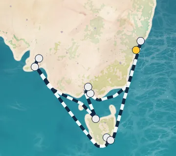 14 Night Sydney, Australia to Sydney, Australia cruise