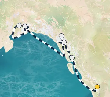 7 Night Vancouver to Anchorage cruise