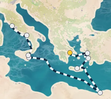 13 Night Athens to Rome cruise