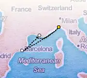 3 Night Genoa to Genoa cruise