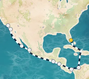 15 Night Fort Lauderdale to Los Angeles cruise